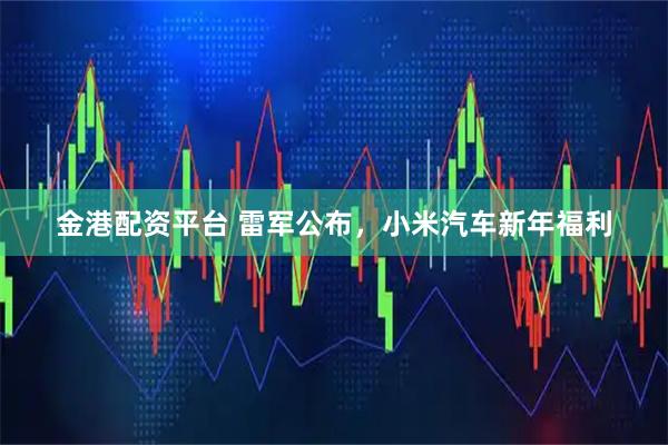 金港配资平台 雷军公布，小米汽车新年福利