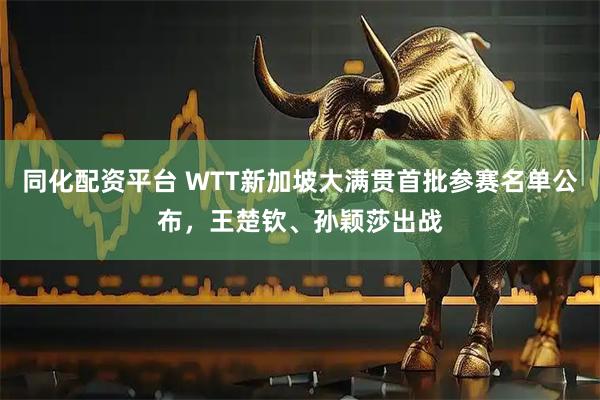 同化配资平台 WTT新加坡大满贯首批参赛名单公布，王楚钦、孙颖莎出战